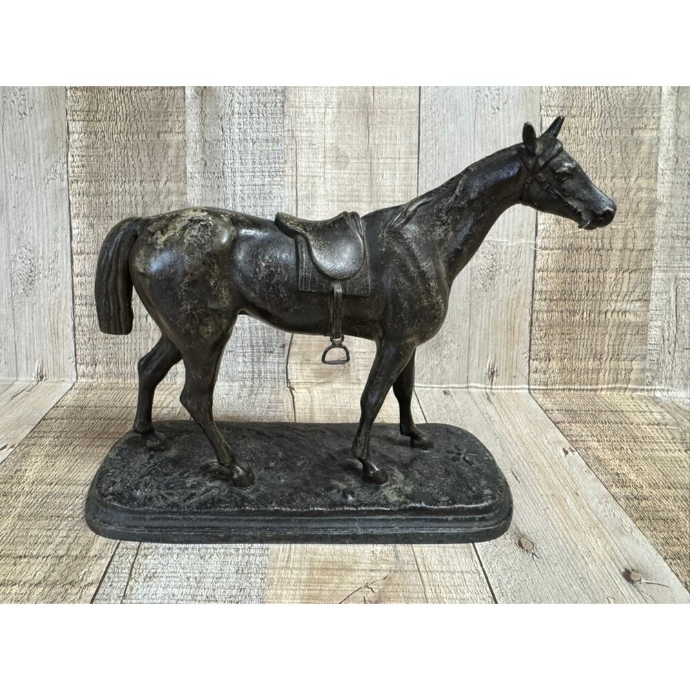 Race Horse Clock Topper by Ansonia Clock Company No. 1023